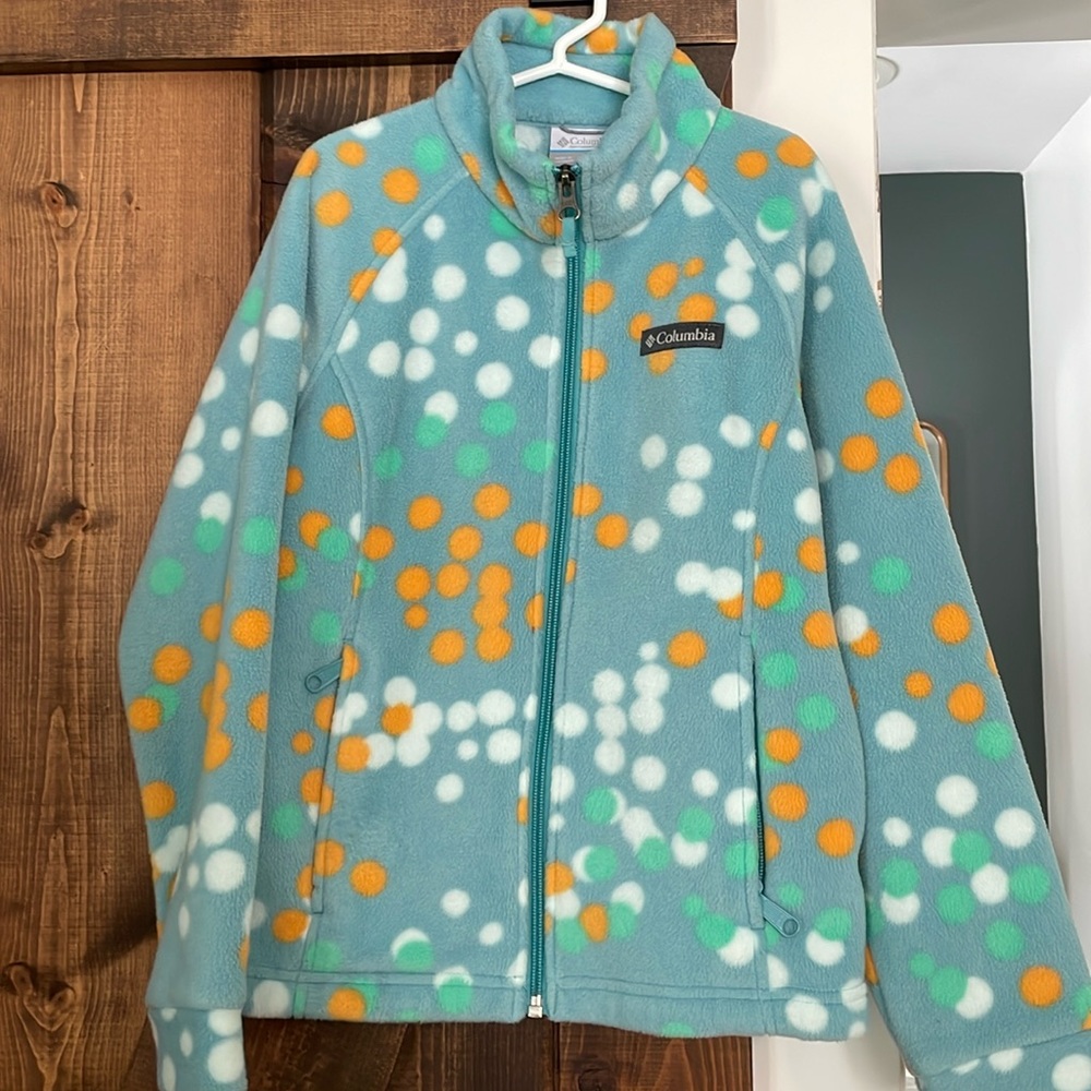 Girls Columbia fleece jacket